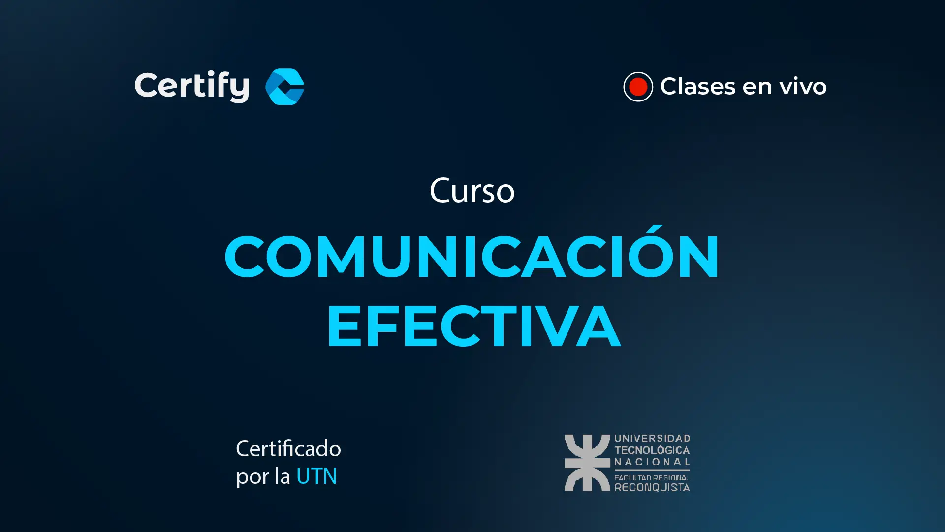 Certificación en Comunicación Efectiva