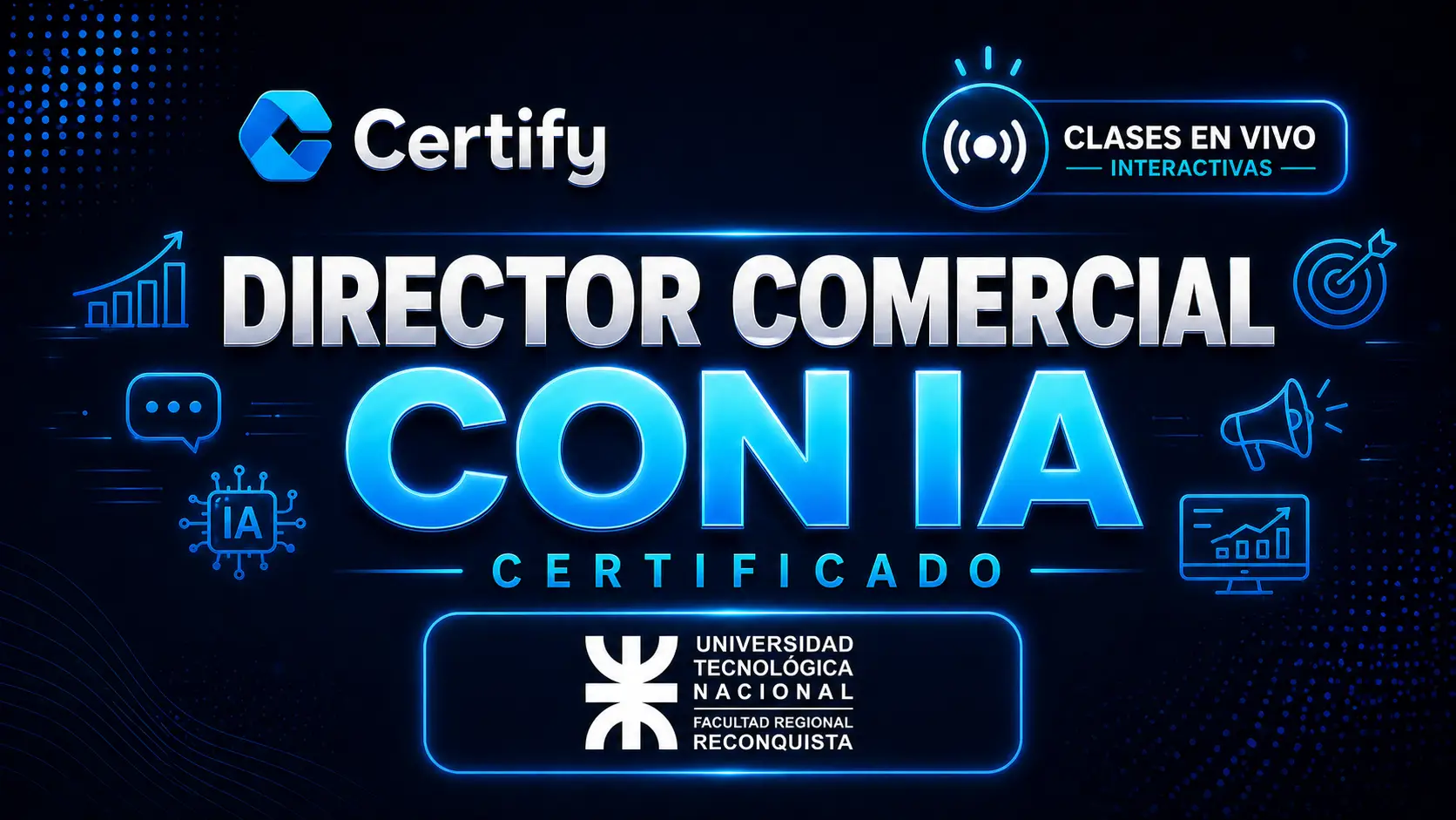 Director Comercial con IA Certificado